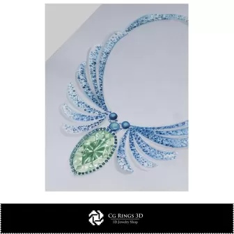 Boceto de Collar-Concepto de Diseño de Joyería-Bocetos de Joyería