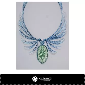 Collana Schizzo-Concetto di Design per Gioielli Schizzi di Gioielli