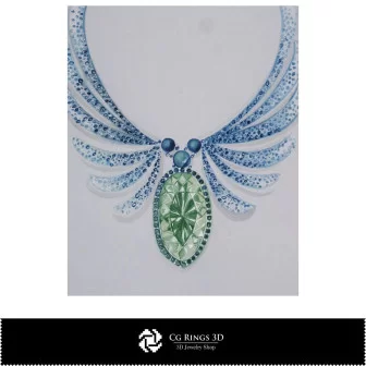 Collana Schizzo-Concetto di Design per Gioielli Schizzi di Gioielli