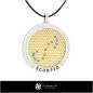 Pendentif Constellation du Zodiaque Scorpion 3D CAD