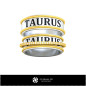 Alliances avec zodiaque Taureau - Bijoux 3D CAO