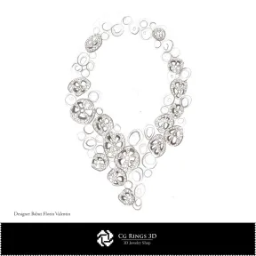 Boceto de Collar - Diseño de Joyería