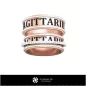 Wedding Rings With Sagittarius Zodiac - Jewelry 3D CAD Wedding Rings With Sagittarius Zodiac - Jewelry 3D CAD