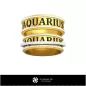 Alliances avec signe du Verseau - Bijoux CAD 3D Alliances avec signe du Verseau - Bijoux CAD 3D