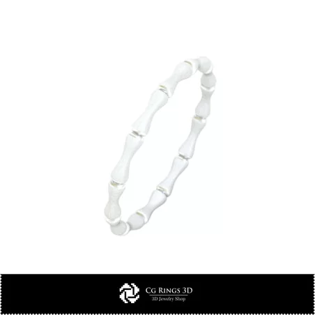 Bambusring - Schmuck 3D-CAD