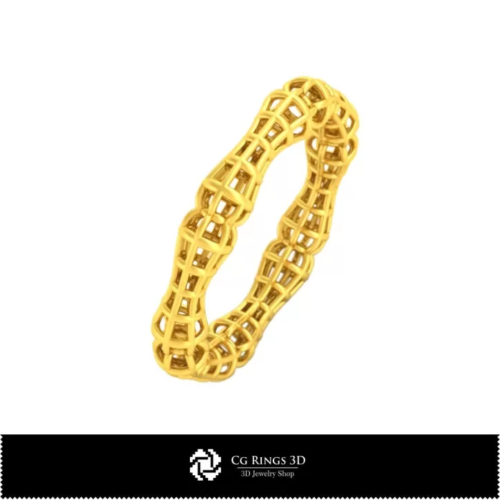 Bambusring - Schmuck 3D-CAD