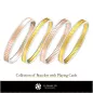 Collezione 3D CAD di Bracciali con Carte da Gioco Collezione 3D CAD di Bracciali con Carte da Gioco
