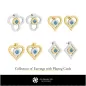 Collection 3D CAD de boucles d'oreilles avec cartes à jouer