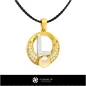 3D CAD Collection of Pearl Pendants with Letters