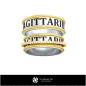 3D CAD Collection of Wedding Rings with Playing Cards