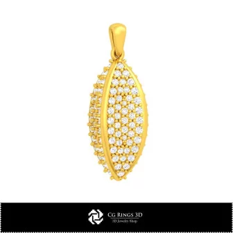 3D CAD Pendant Jewelry 3D CAD, Pendants 3D CAD , 3D Diamond Pendants