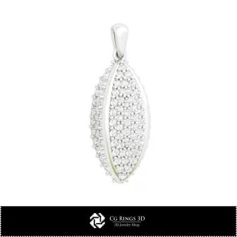3D-CAD-Anhänger Schmuck 3D-CAD, Anhänger 3D-CAD, 3D-Diamant-Anhänger