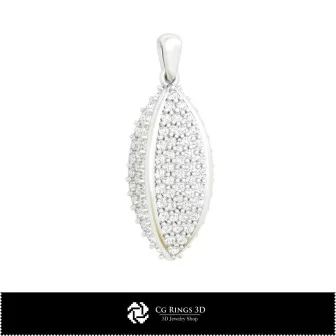 3D CAD Pendant Jewelry 3D CAD, Pendants 3D CAD , 3D Diamond Pendants