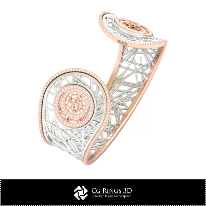 Pulsera Zodiacal Sagitario para Mujer en CAD 3D