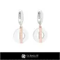 Boucles d'oreilles CAO 3D