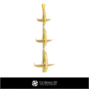 Schmuck-Anhänger 3D-CAD Schmuck 3D-CAD, Anhänger 3D-CAD, 3D-Diamantanhänger