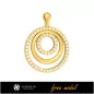 3D Pendant With Diamonds-Free 3D Model