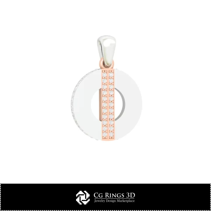 吊坠 3D-珠宝 3D CAD