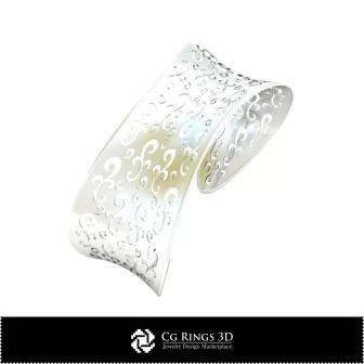 3D CAD Bracelet Home, Jewelry 3D CAD, Bracelets 3D CAD , 3D Bracelets, 3D Cuff Bracelet