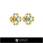 Boucles d'oreilles enfant 3D CAO