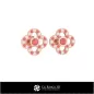 Boucles d'oreilles enfant 3D CAO Boucles d'oreilles enfant 3D CAO