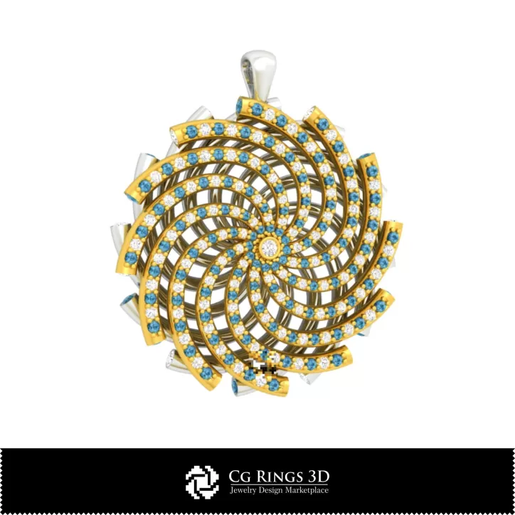 珠宝-吊坠 3D CAD