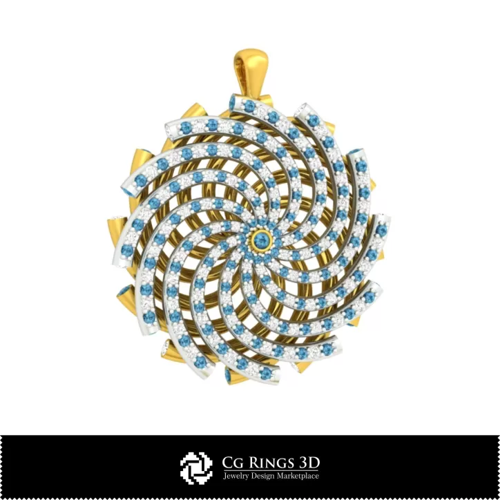Schmuck‑Anhänger 3D CAD