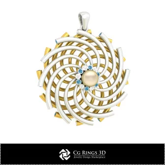 Pendentif Perle 3D CAO Maison, Bijoux 3D CAO, Pendentifs 3D CAO, Pendentifs Diamant 3D, Pendentifs Perle 3D