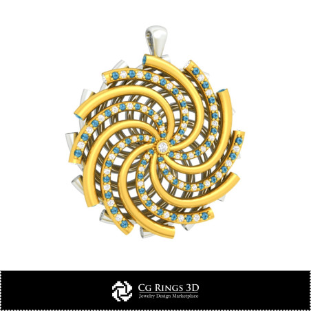 Bijoux-Pendentif 3D CAD