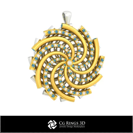 Bijuterii-Pendant 3D CAD