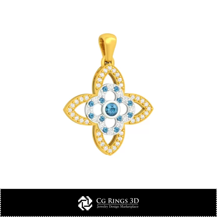 Joyas-Colgante CAD 3D