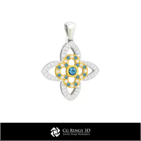 Bijoux-Pendentif DAO 3D