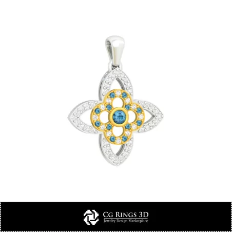 Joyas-Colgante CAD 3D