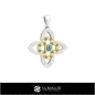 Bijoux-Pendentif DAO 3D