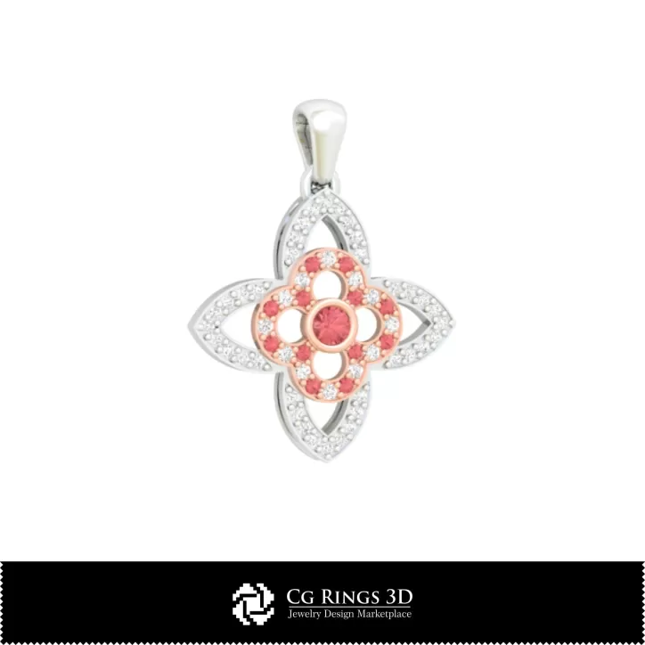 Schmuck-Anhänger 3D-CAD