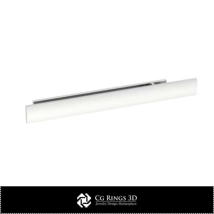 3D CAD 领带夹