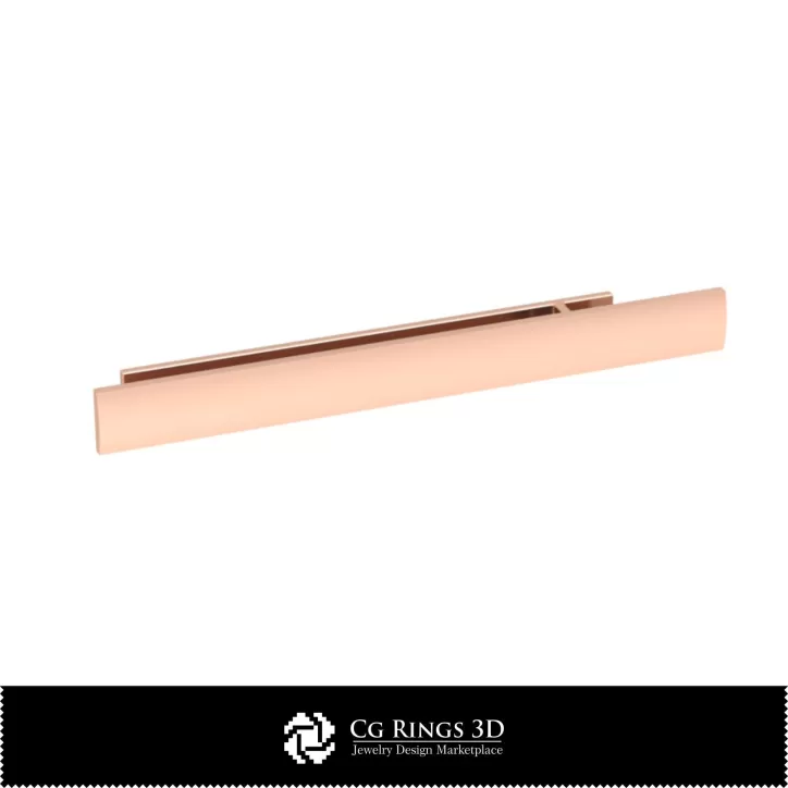 3D CAD 领带夹