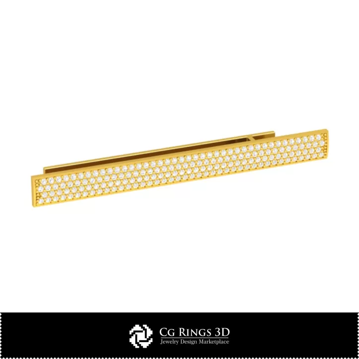 3D CAD 领带夹