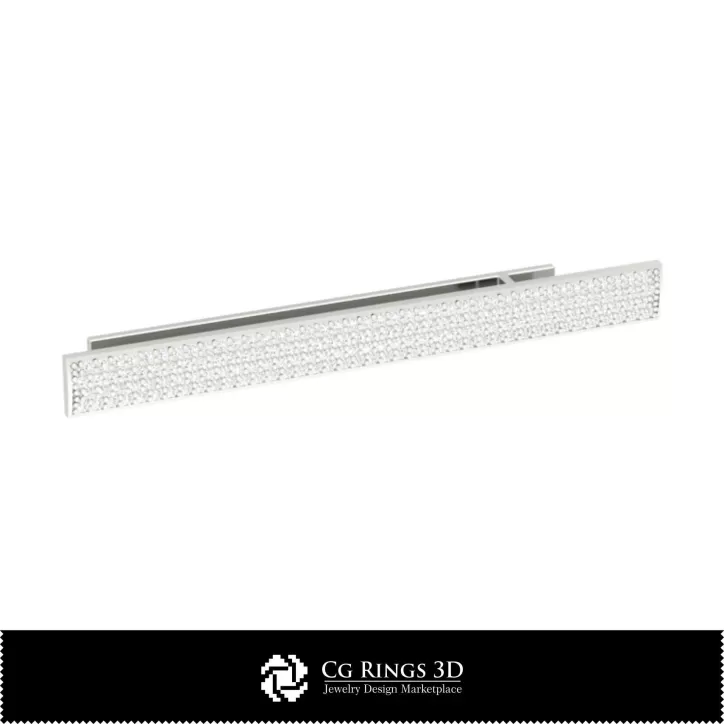 Barras de corbata 3D CAD