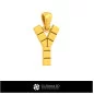 3D CAD Pendant With Letter Y