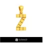 Ciondolo 3D CAD con lettera Z