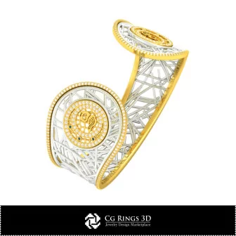 3D CAD Collection of Bracelets with Zodiac Home, Jewelry 3D CAD, Bracelets 3D CAD , Jewelry Collections 3D CAD , 3D Diamond Br