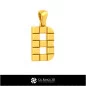 3D CAD Collection of Pendants with Initials