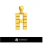 Collection 3D CAD de pendentifs avec initiales