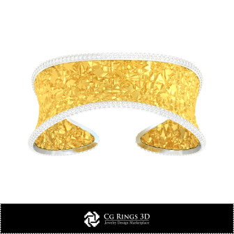 3D CAD Ice Bracelet Home, Bijuterii 3D , Bratari 3D CAD, Bratari cu Diamante 3D, Bratari 3D, BratarI Manseta 3D