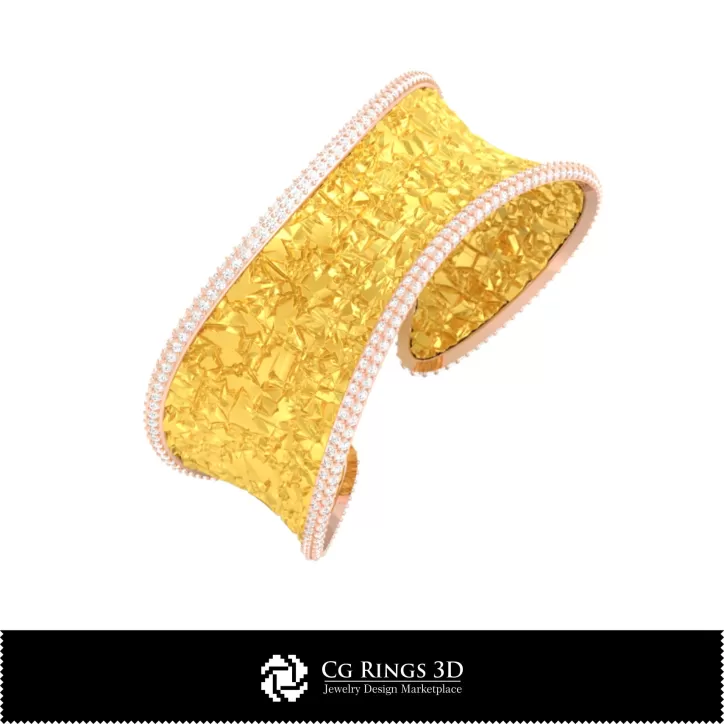 Bracciale Ice 3D CAD Bracciale Ice 3D CAD