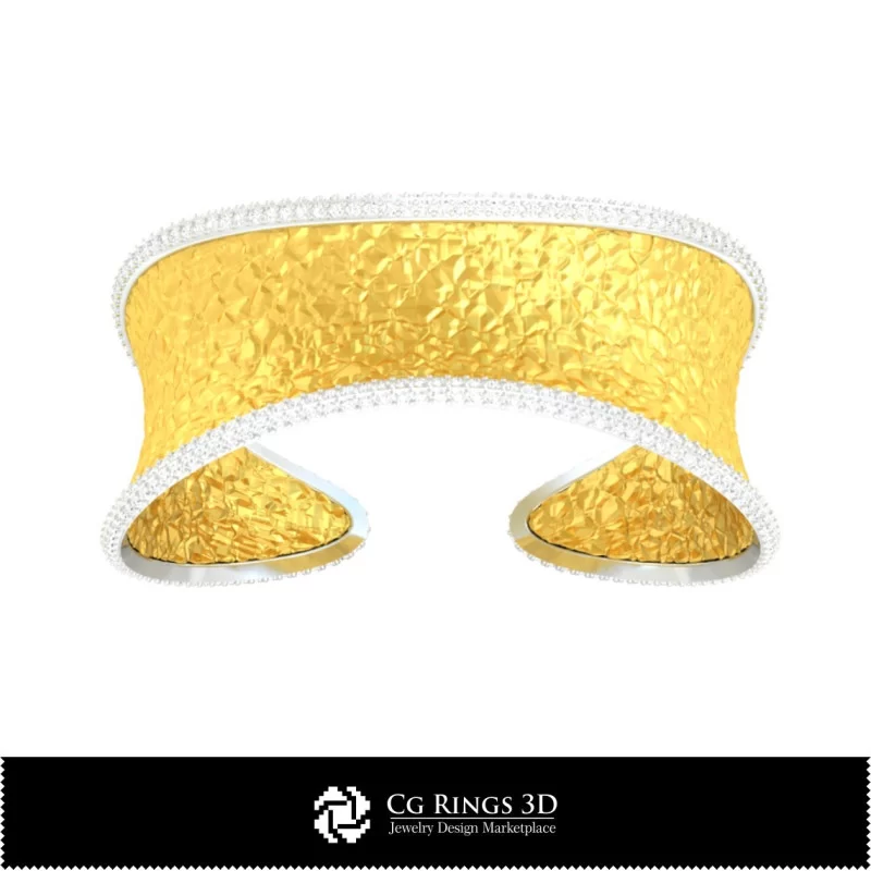 3D CAD Ice Bracelet Home, Bijuterii 3D , Bratari 3D CAD, Bratari cu Diamante 3D, Bratari 3D, BratarI Manseta 3D