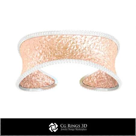 3D CAD Ice Bracelet