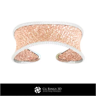 3D CAD Ice Bracelet Home, Jewelry 3D CAD, Bracelets 3D CAD , 3D Diamond Bracelets, 3D Bracelets, 3D Cuff Bracelet