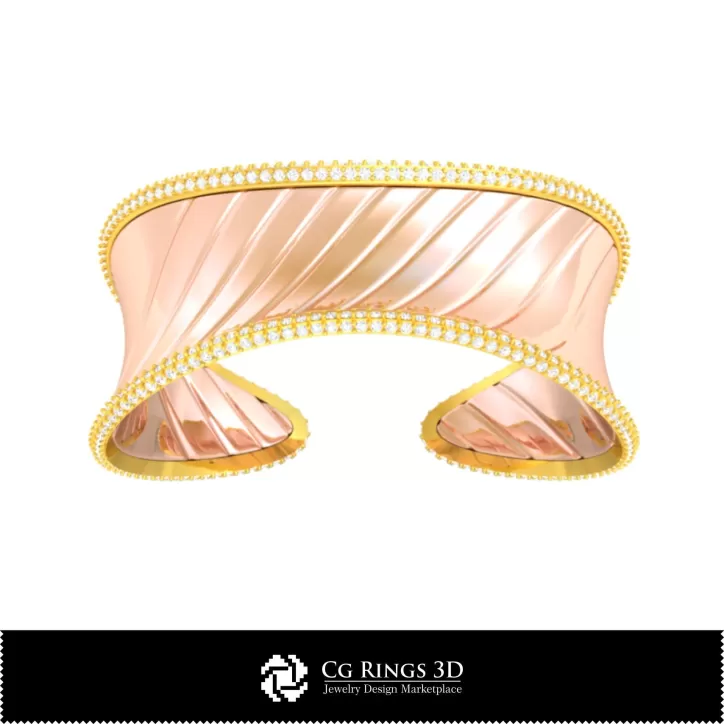Brățară Ice 3D CAD